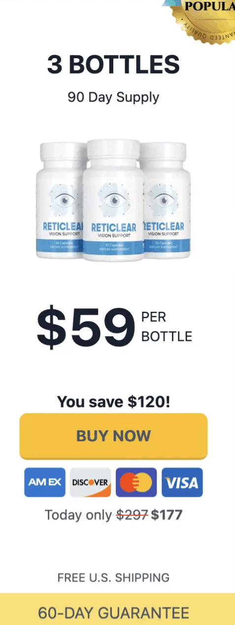 Reticlear  price 3 bottle